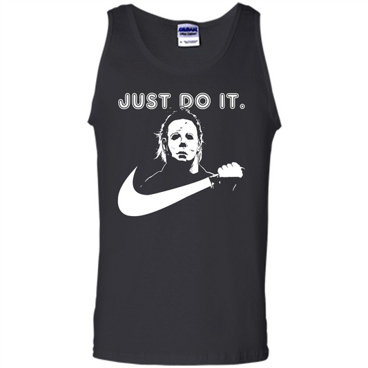 Halloween T-shirt Just Do It T-shirt Black