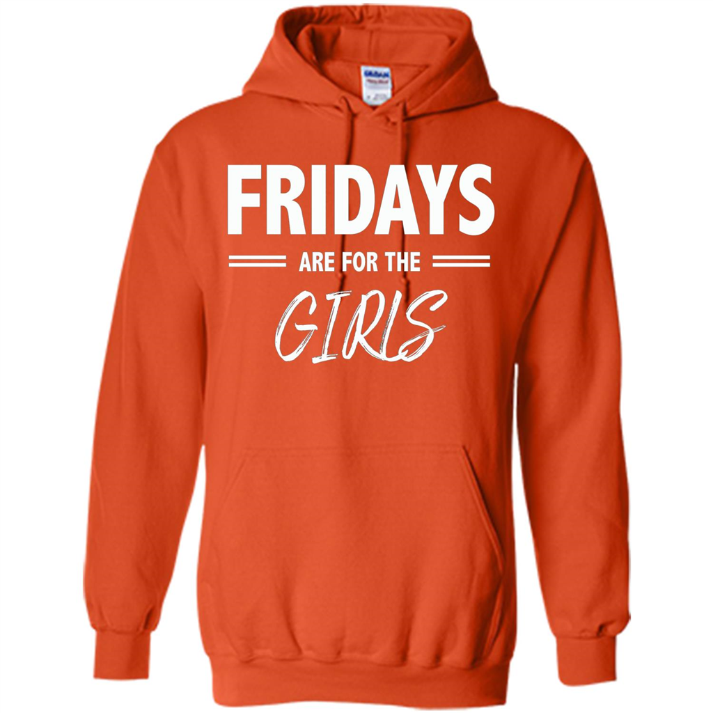 Fridays Are For The Girls T-shirt Orange