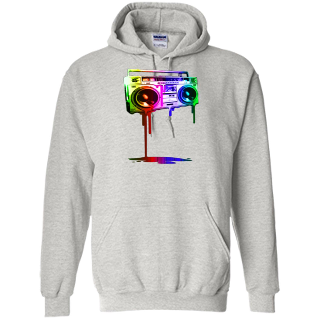 Melting Boombox Digital Rainbow Look Ash