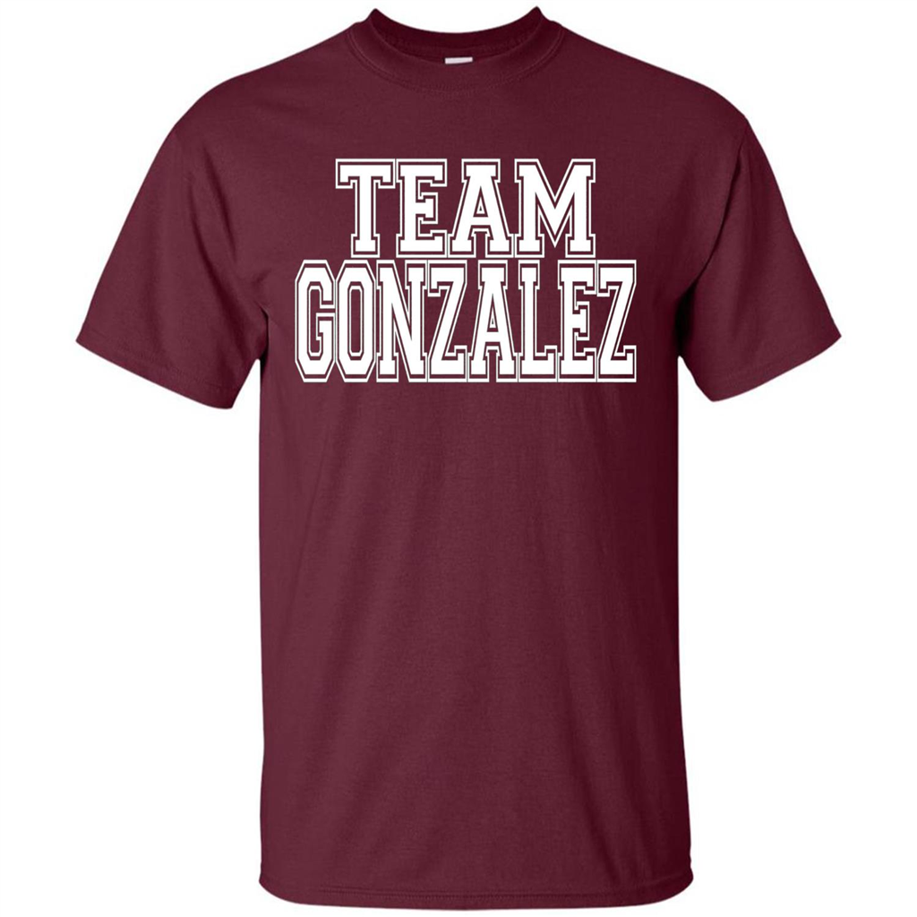 Team Gonzalez T-shirt Maroon