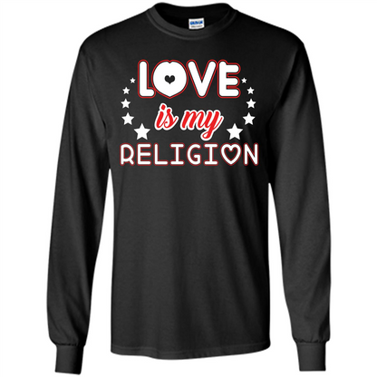 Love Is My Religion T-shirt Orange