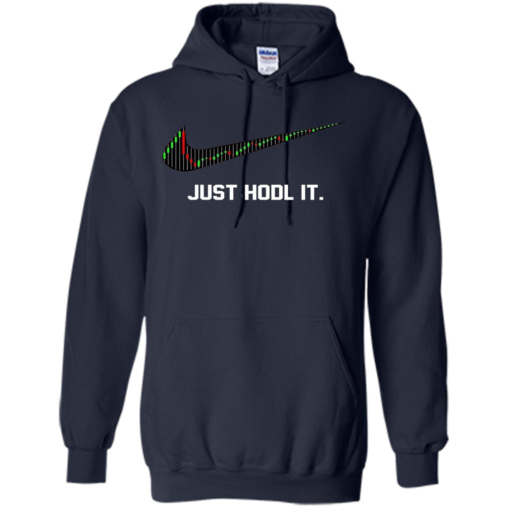 Funny Saying Just Hodl It T Shirt Cryptocurrency T-Shirt Navy