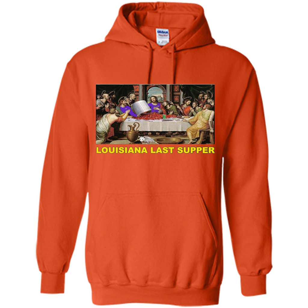 Louisiana Last Supper T-shirt Orange