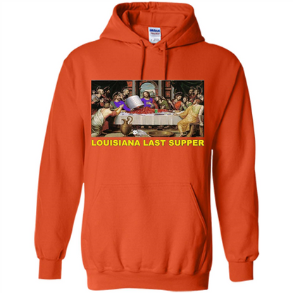 Louisiana Last Supper T-shirt Orange