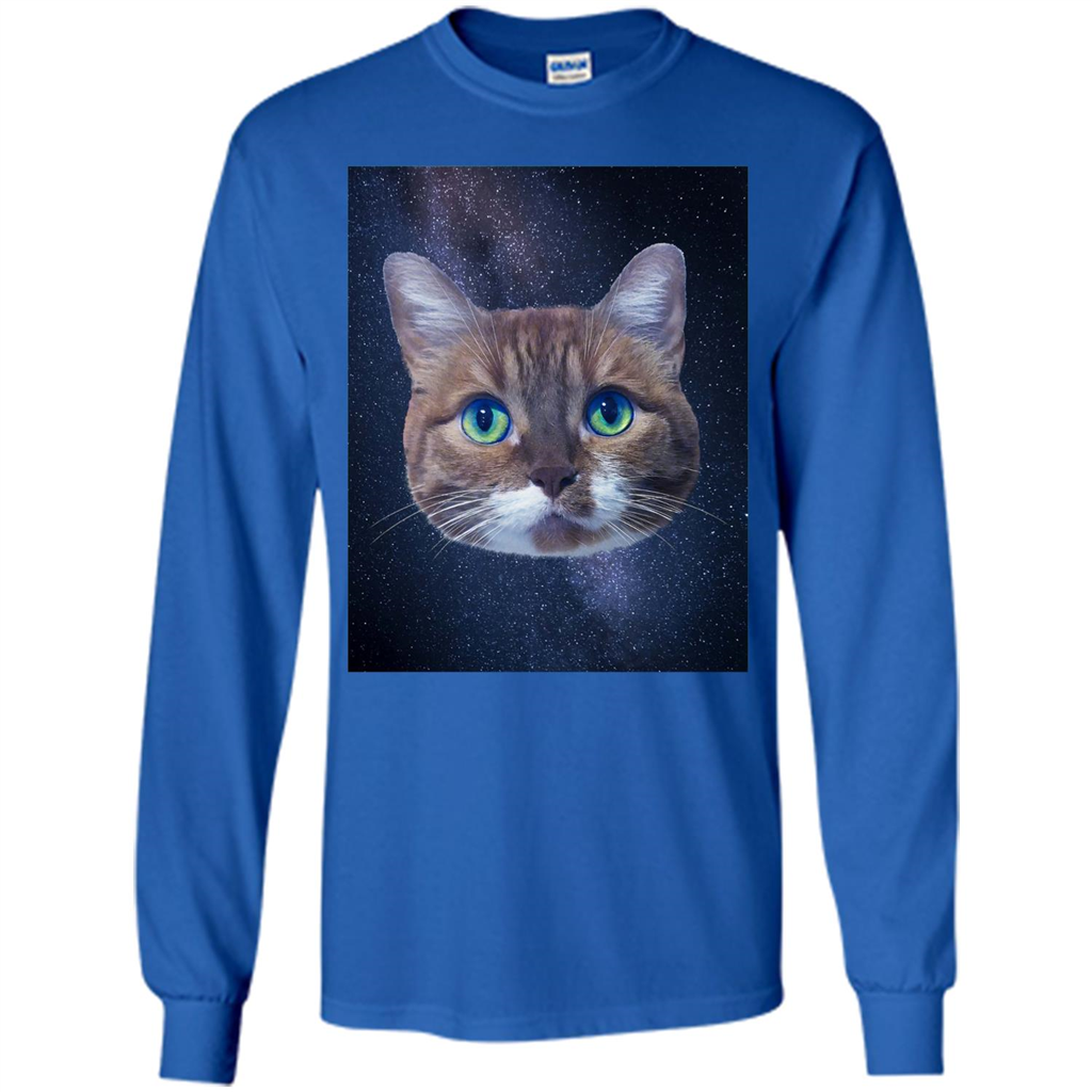 Galaxy Cat T-shirt Royal