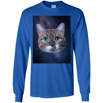 Galaxy Cat T-shirt Royal