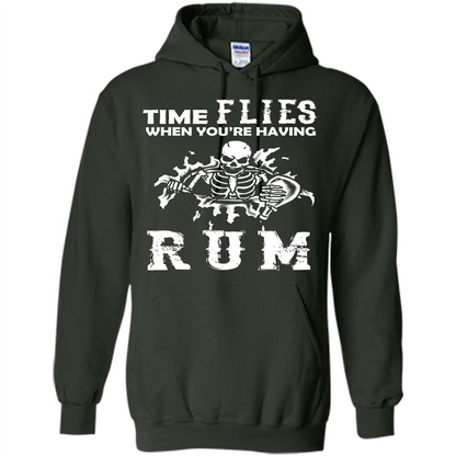 Rum T-shirt Time Flies When You're Having Rum