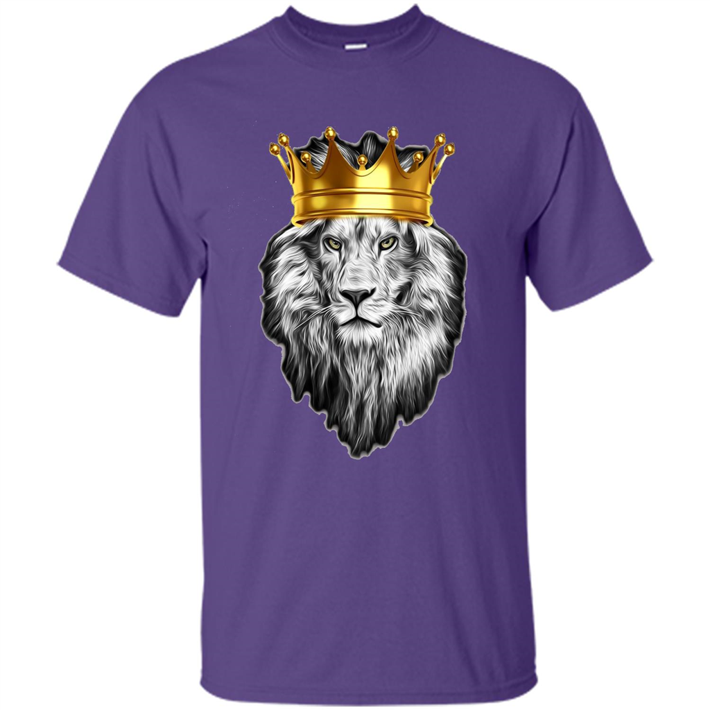 King Lion Awesome Super T-shirt Purple