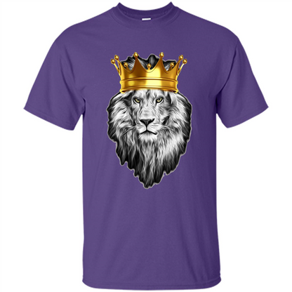 King Lion Awesome Super T-shirt Purple
