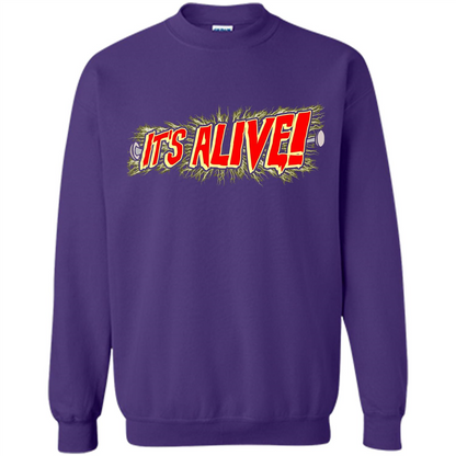 It's Alive Frankenstein T-shirt Orange