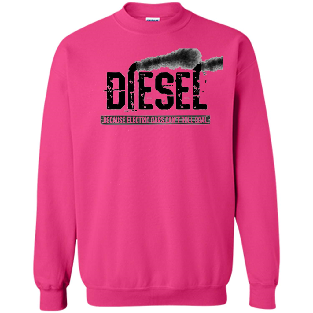 Diesel Rolling Coal T-Shirt Black Smoke Lifted Truck T-Shirt Heliconia
