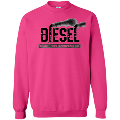 Diesel Rolling Coal T-Shirt Black Smoke Lifted Truck T-Shirt Heliconia