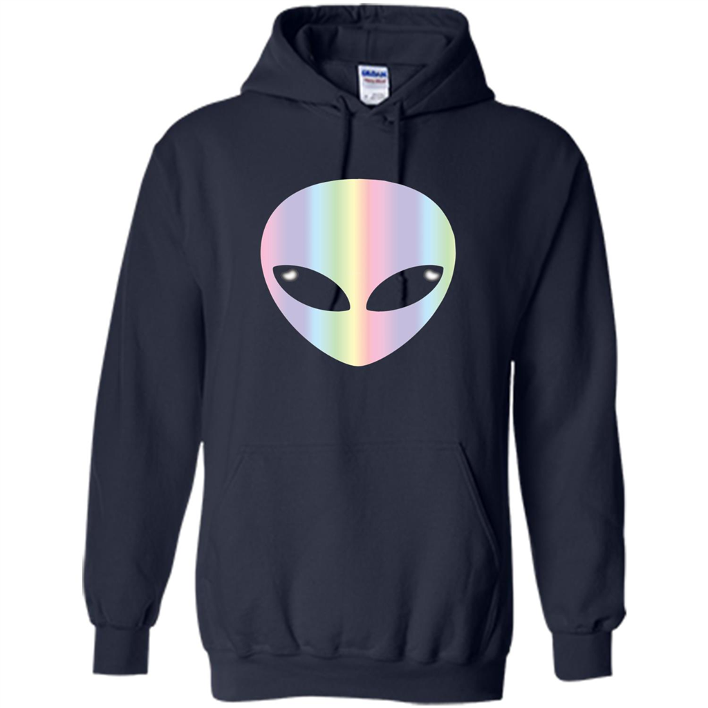 Alien Head T-shirt Navy