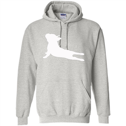 French Bulldog Yoga T-shirt Ash