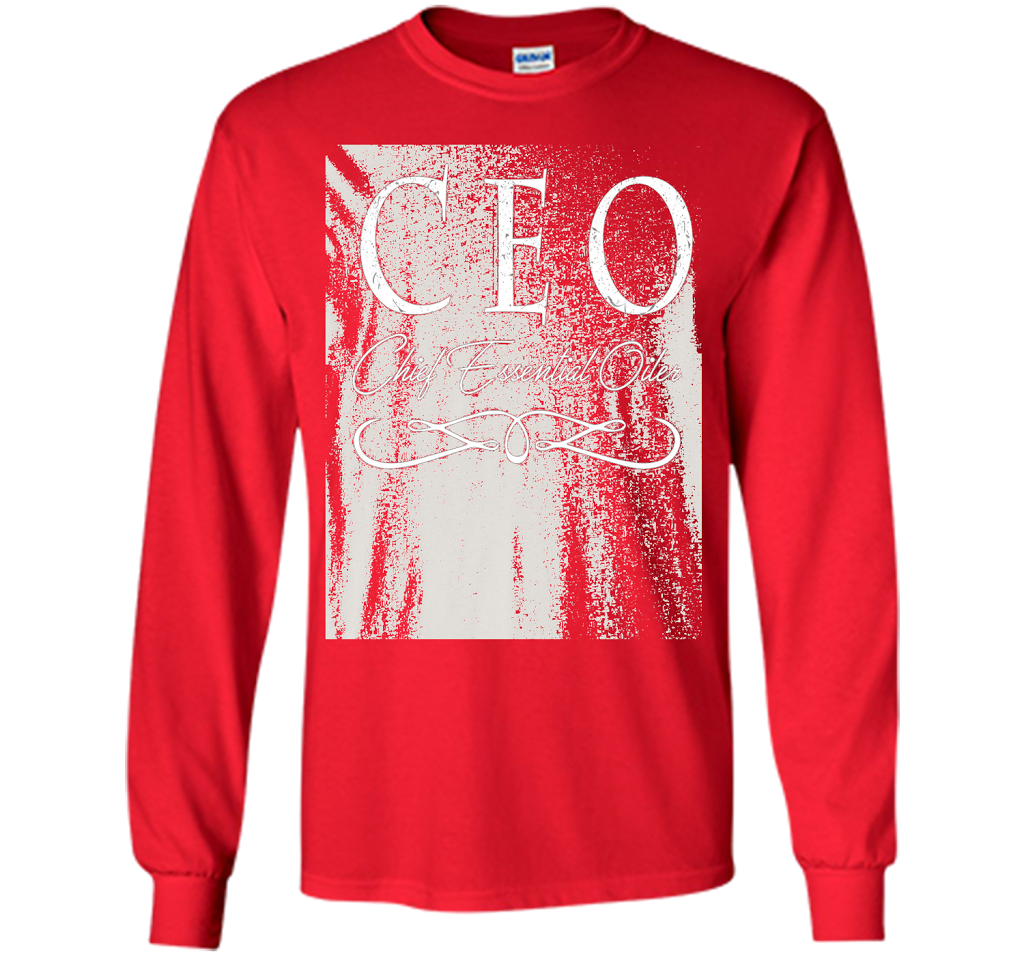 Chief Essential Oiler T-Shirt. Bella+Canvas Premium Shirt shirt Red