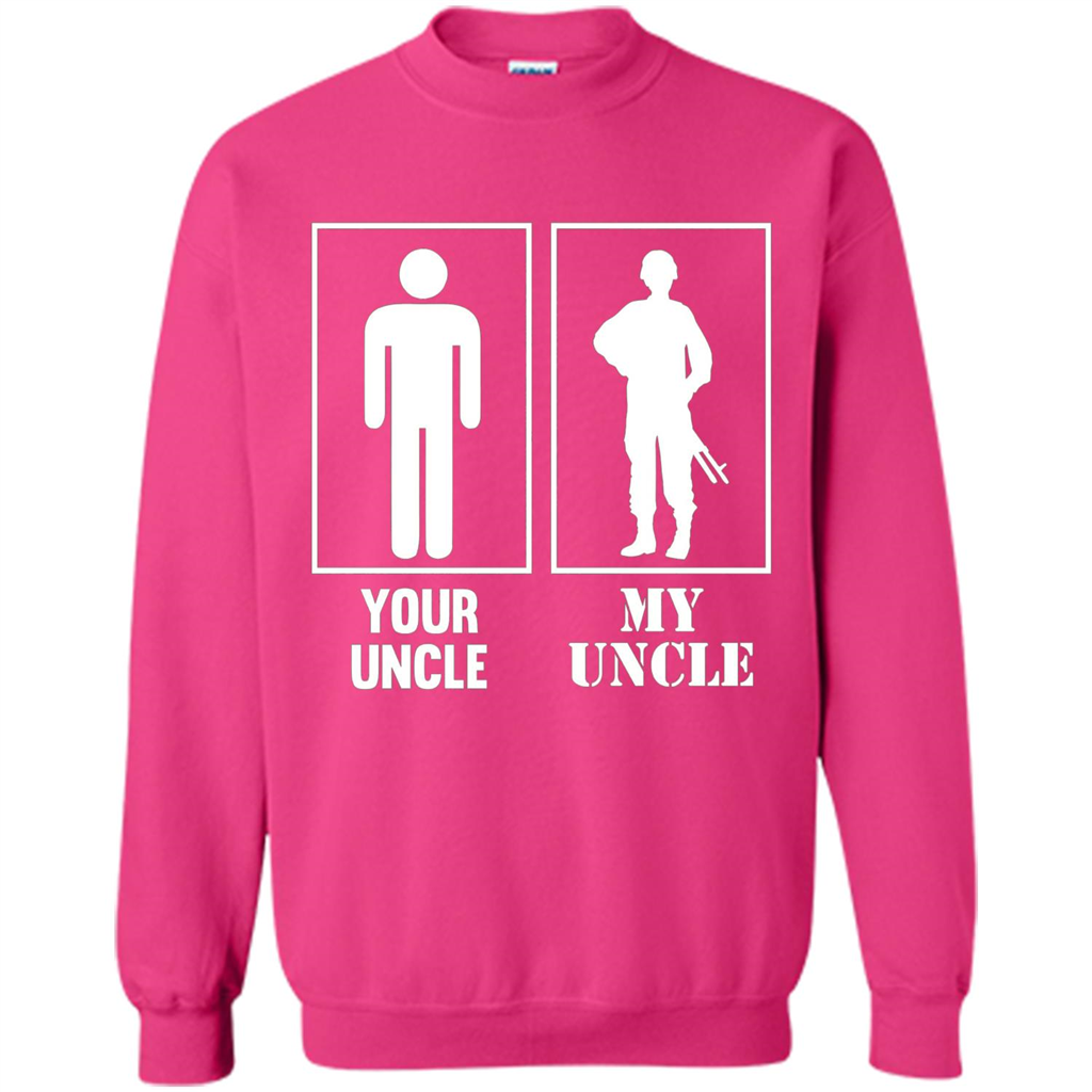 Your Uncle My Uncle Military Proud Army Navy Air Force T-shirt Heliconia