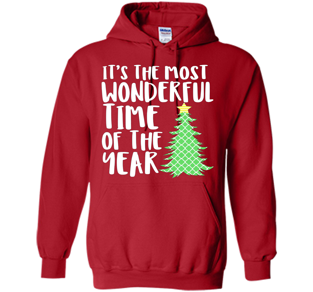 It's the most wonderful time of the year christmas shirt t-shirt Red