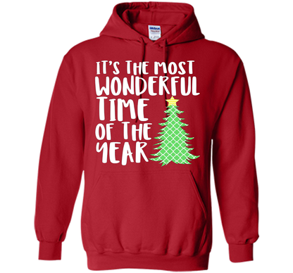 It's the most wonderful time of the year christmas shirt t-shirt Red