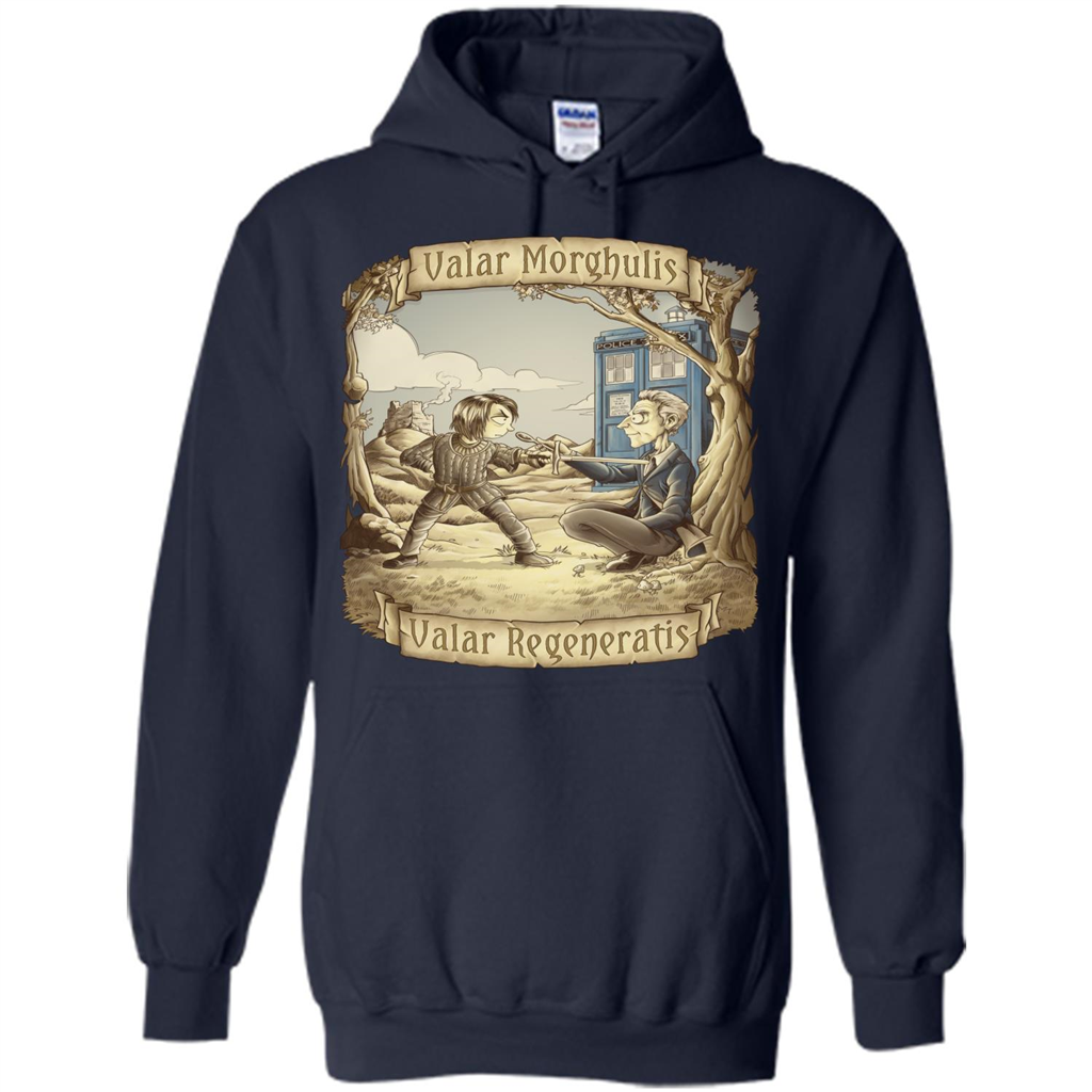Movies T-Shirt Valar Regeneratis Valar Regeneratis Navy