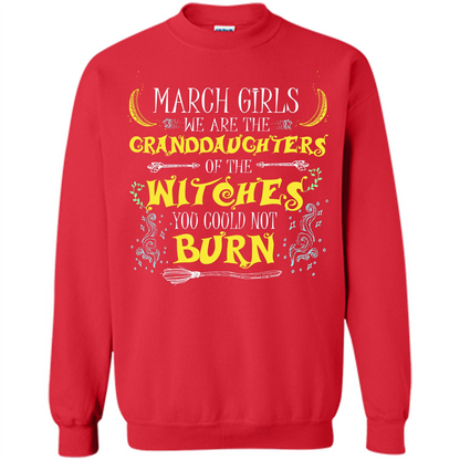 Halloween T-shirt March Girls T-shirt Red