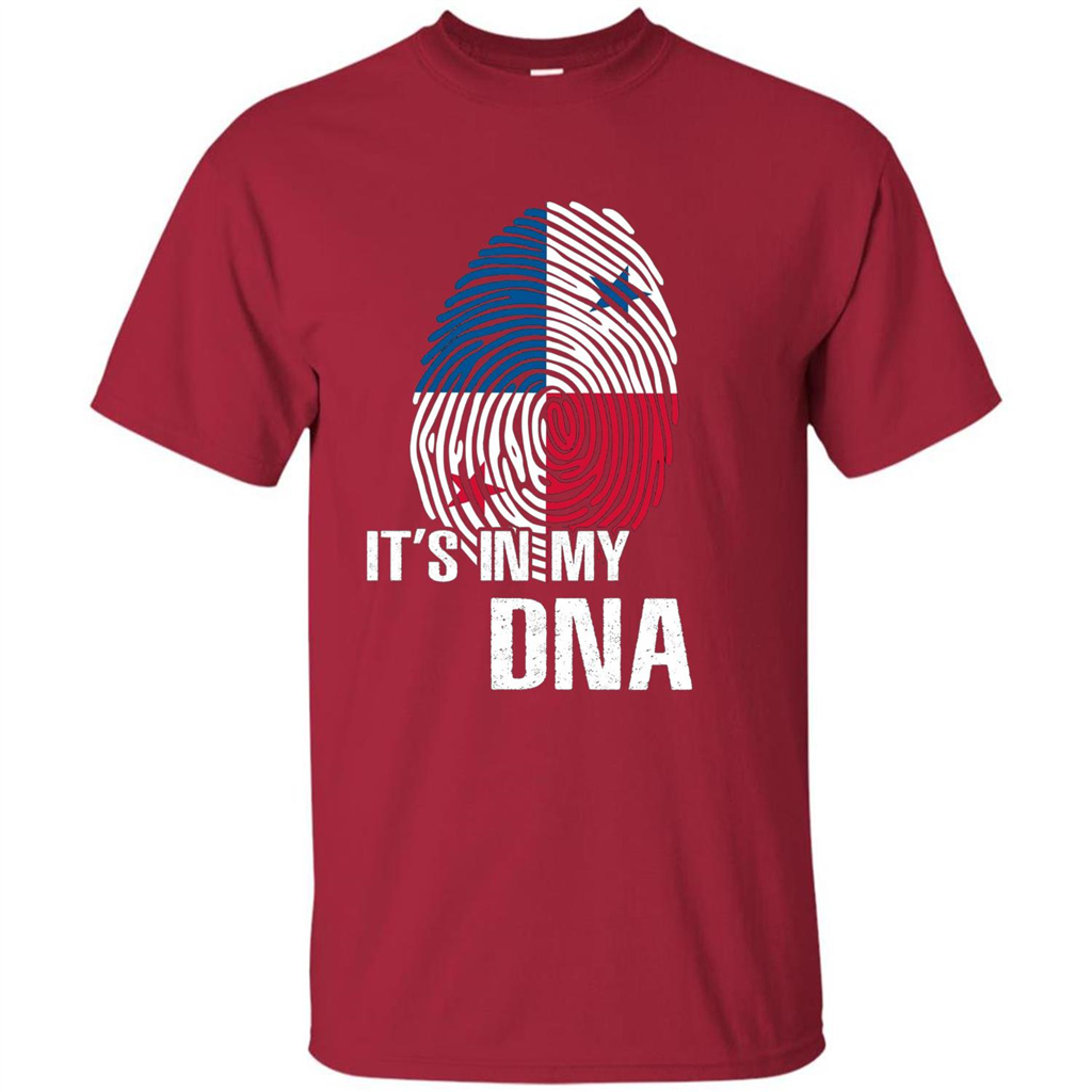 Panama In My DNA T-Shirt Panamanian Pride T-shirt Cardinal