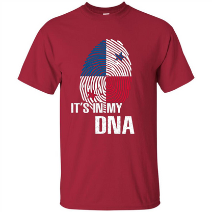 Panama In My DNA T-Shirt Panamanian Pride T-shirt Cardinal