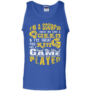 Scorpio T-shirt Im A Scorpio Treat Me Like A Queen