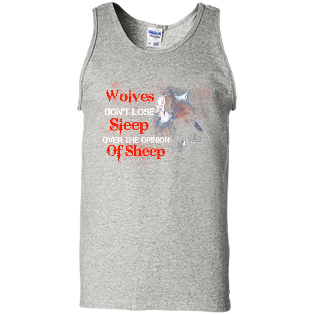 Wolves T-shirt Don't Lose Sleep Over The Opinion Of Sheep Ash