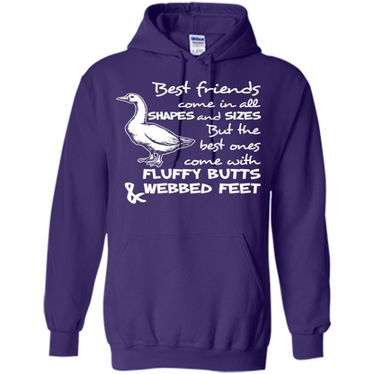 Best Friends Come In All Shapes And Sizes But The Best Ones Come With Fluffy Butts _ Webbed Feet Purple