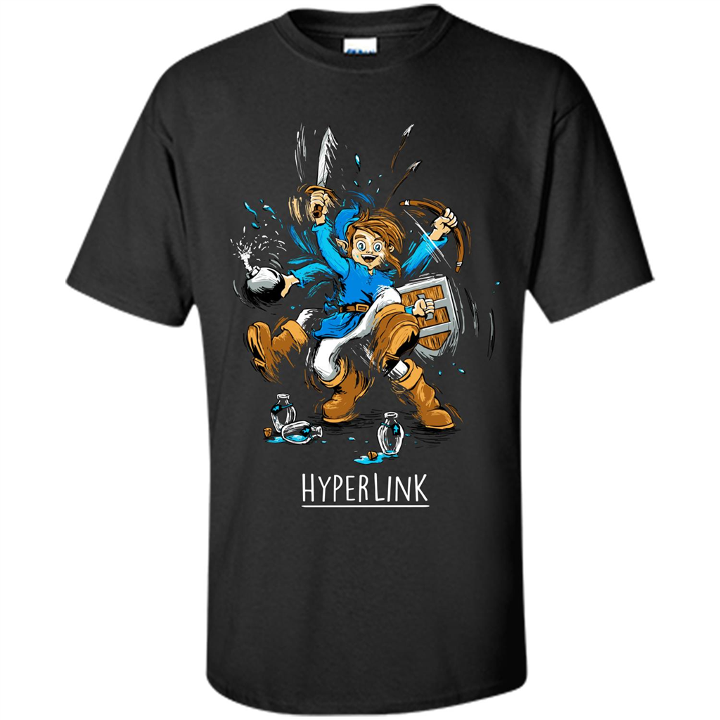 Gamer T-shirt HyperLink Black