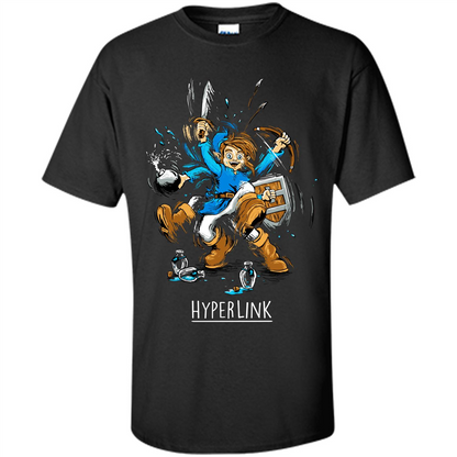 Gamer T-shirt HyperLink Black