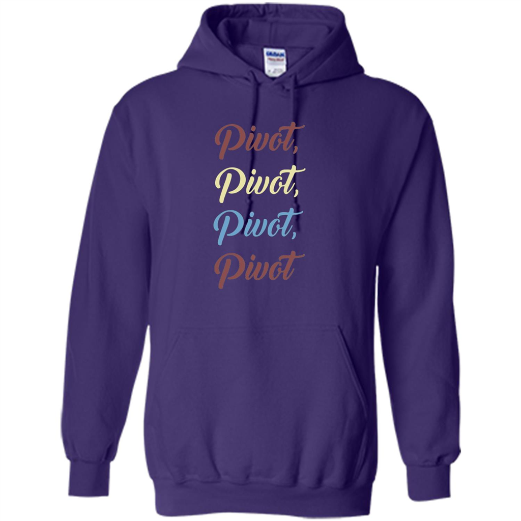 Pivot T-Shirt Shut Up T-shirt Purple