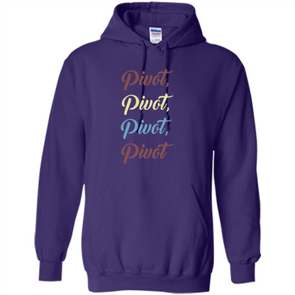 Pivot T-Shirt Shut Up T-shirt Purple