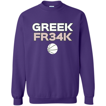 Greek Fr34K Basketball T-shirt Purple