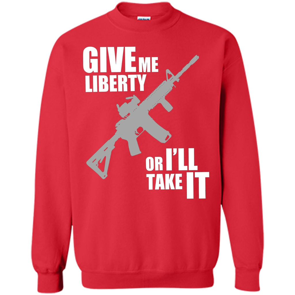 Give Me Liberty Or I'll Take It T-Shirt Red