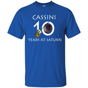 Cassini Grand Finale T-shirt Cassini 10 Years At Saturn T-shirt