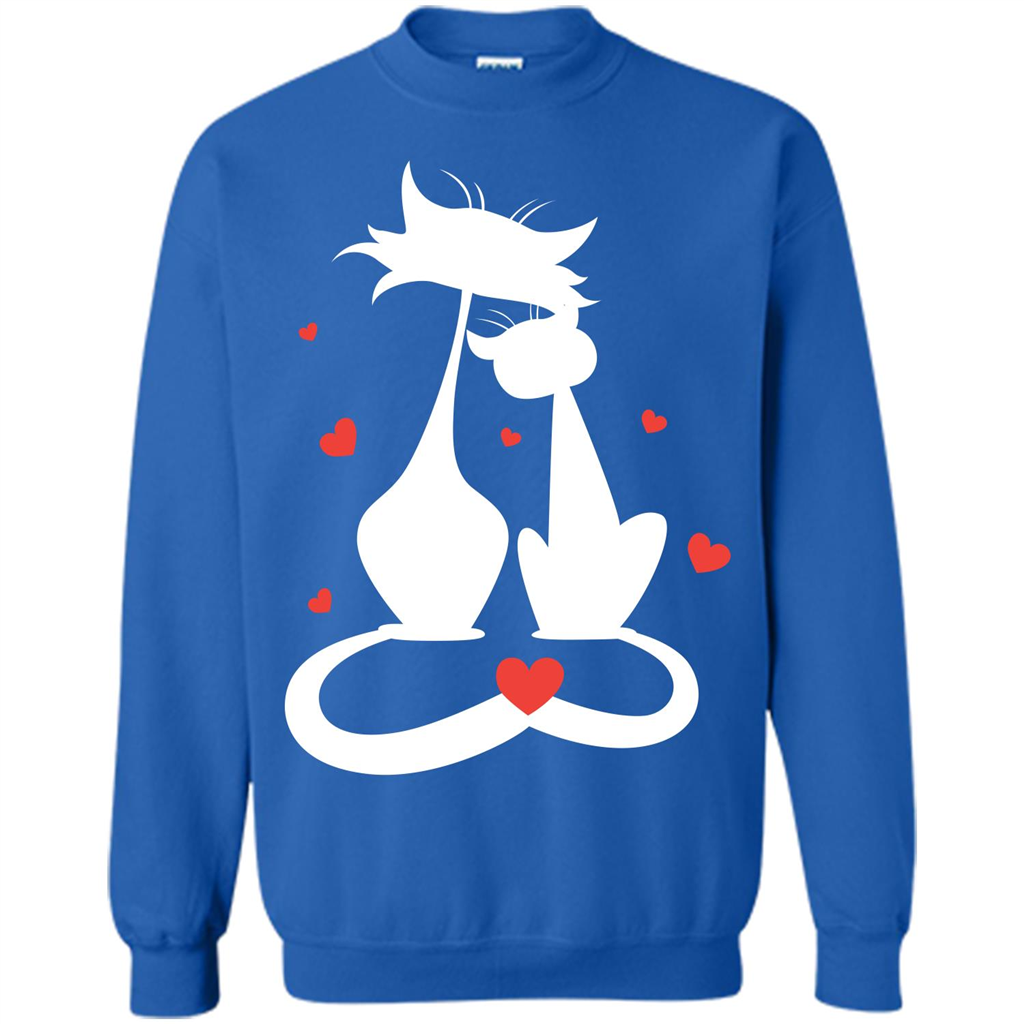Cat Lover T-shirt Cat Couples Royal