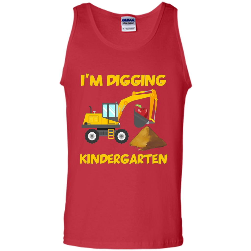 I'm Digging Kindergarten T-shirt Red