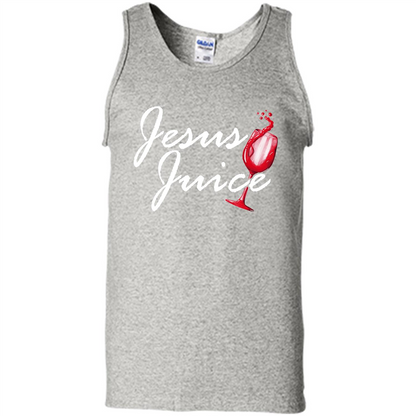 Wine T-shirt Jesus Juice Ash