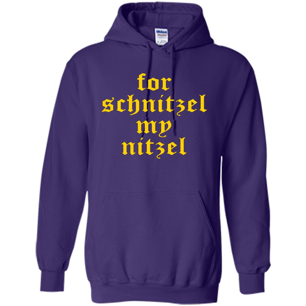 For Schnitzel My Nitzel Funny Oktoberfest T-shirt Purple