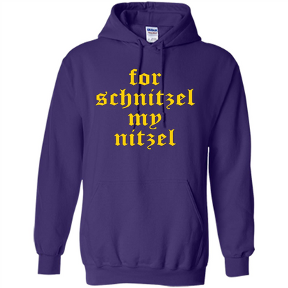 For Schnitzel My Nitzel Funny Oktoberfest T-shirt Purple