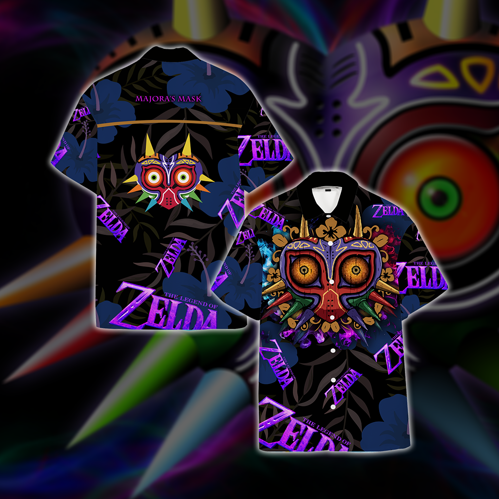 The legend of Zelda: Majora's Mask Unisex Hawaiian Shirt