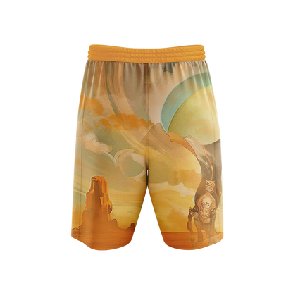 One Piece Trafalgar D. Water Law 3D Beach Shorts