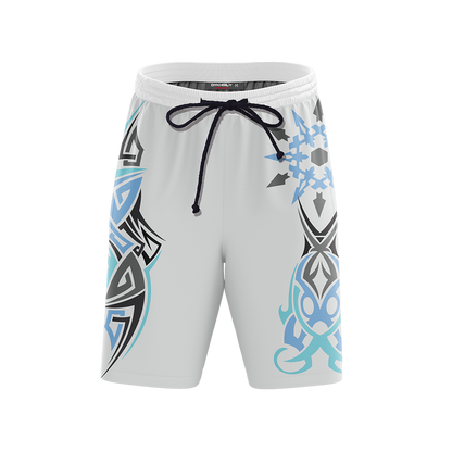 RWBY Weiss Schnee Symbol Beach Short