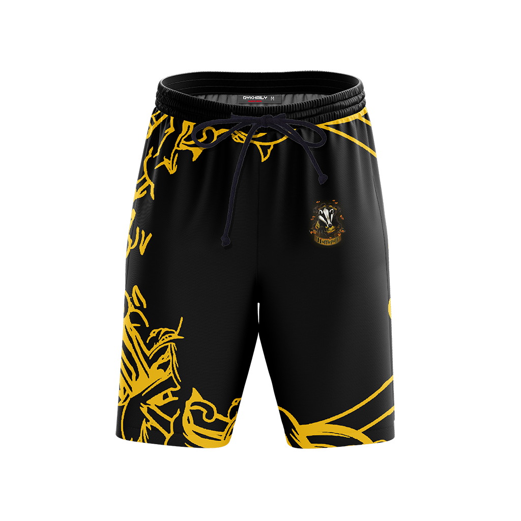Loyal Like A Hufflepuff Harry Potter Beach Shorts