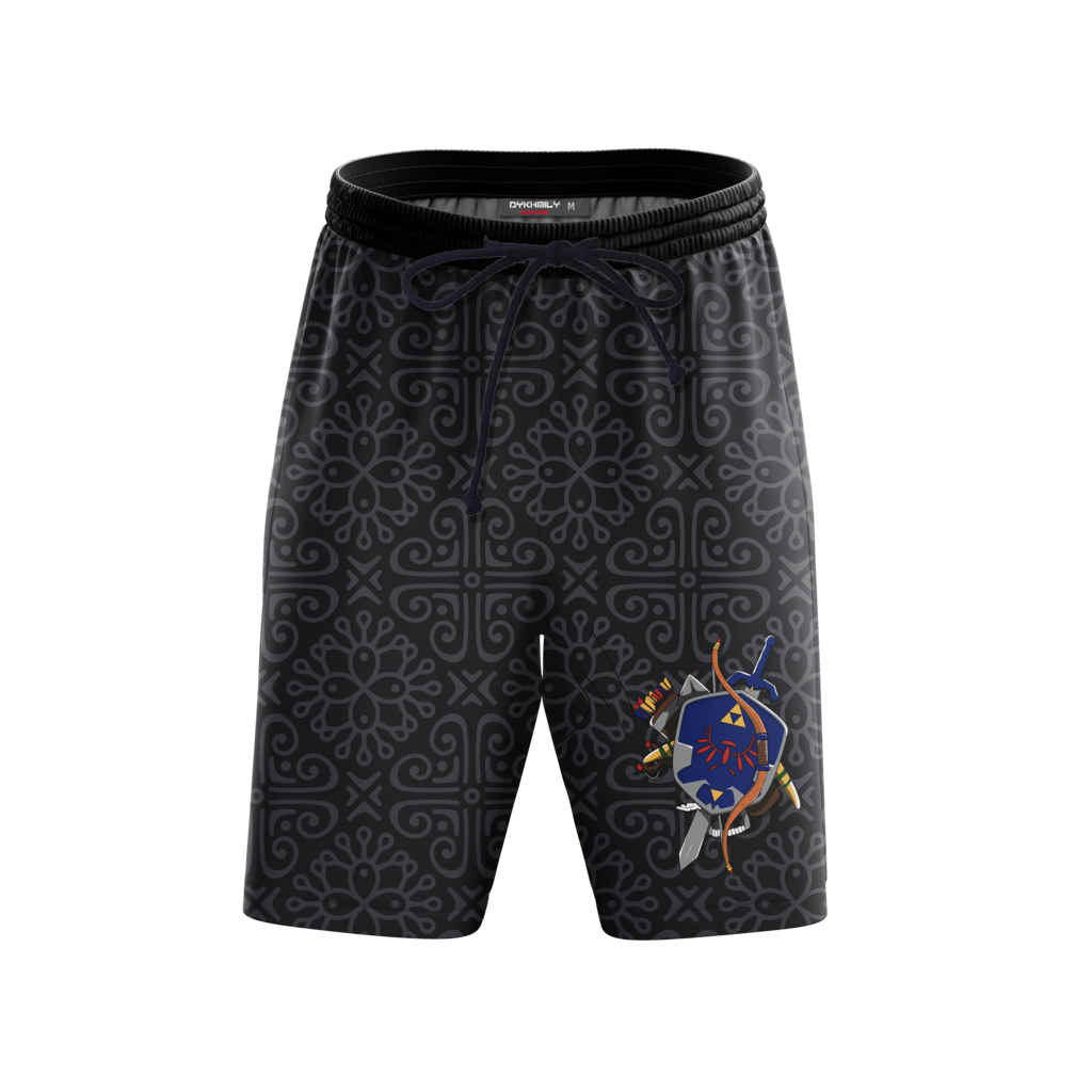The Legend Of Zelda Hylian Shield (Ocarina Of Time) Beach Short