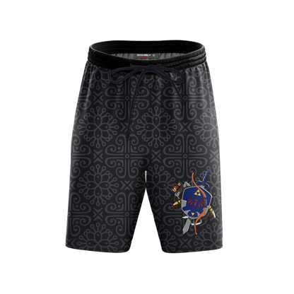The Legend Of Zelda Hylian Shield (Ocarina Of Time) Beach Short