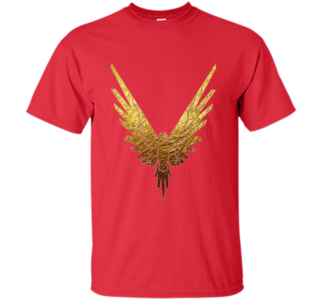 Vibrant T-Shirt Be A Maverick T-shirt Red