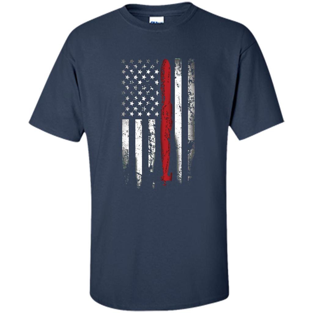American Flag Shirt Navy