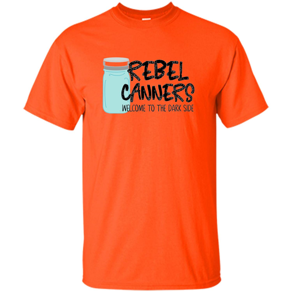 Rebal Canners Welcome To The Dark Side T-shirt Orange